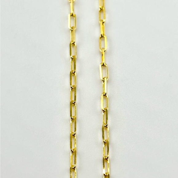 18K Gold Plated over 925 Sterling Silver Hamsa Mother of Pearl Necklace - Picture 5 of 8